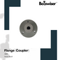 8mm ABS Flanged Coupling for 8mm D Shaft - Shaft Coupler Flange