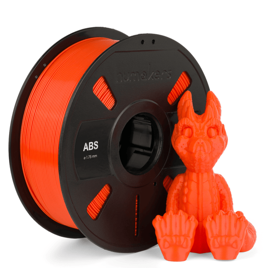 Numakers ABS Filament- Burnt / Outrageous Orange - 1.75 mm / 1 kg