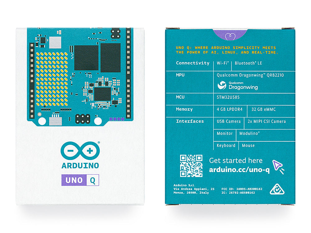 Official Arduino UNO Q Single Board Computer Model 4GB (ABX00173)