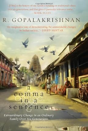 A COMMA IN A SENTENCE BY R. GOPALAKRISHNAN (HARDCOVER)