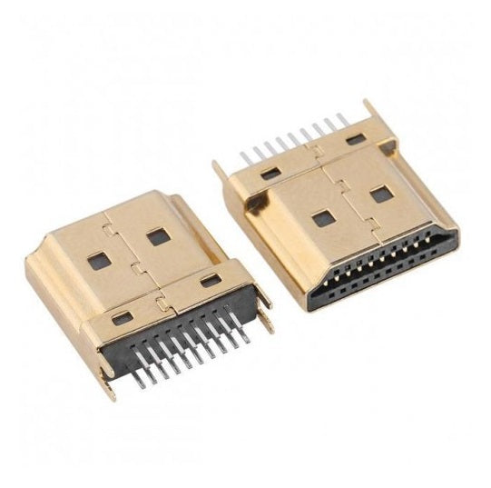 HDMI Gold Plated HDMI A Type 19 Pin Male Plug HDMI Connector