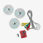Heart Rate Monitor Kit with AD8232 ECG Sensor Module Kit
