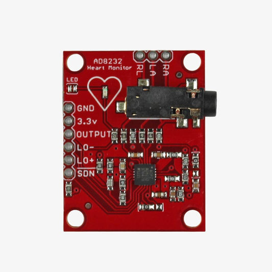Heart Rate Monitor Kit with AD8232 ECG Sensor Module Kit