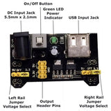 3.3V / 5V BREADBOARD POWER SUPPLY MB102