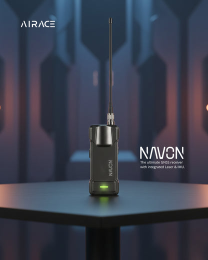 Airace Navon :- The Ultimate GNSS Receiver with Integrated Laser & IMU