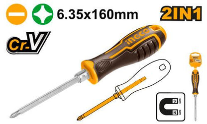 INGCO AKISD0201 2 In 1 Screwdriver Set