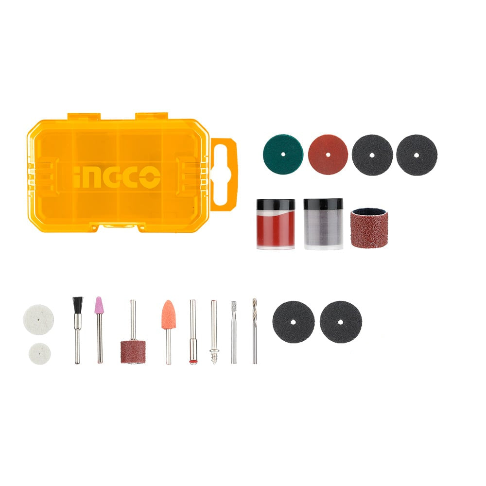 INGCO AKMG8081 81 Pcs Mini Drill Accessories Set
