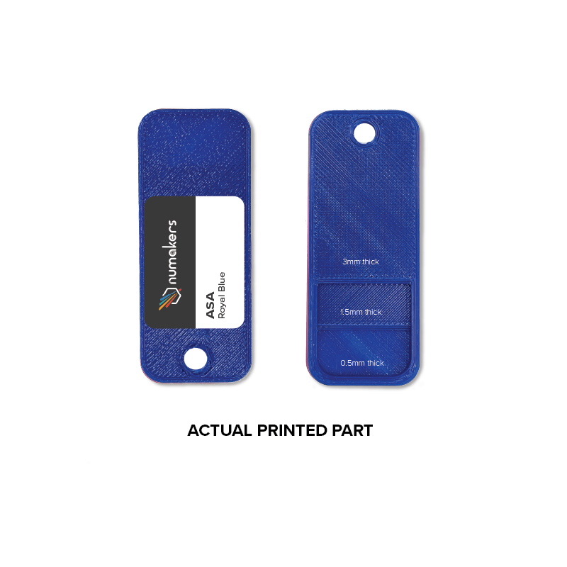 Numakers ASA Filament- Royal Blue - 1.75 mm / 1 kg