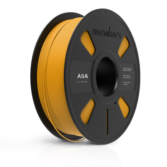 Numakers ASA Filament- Lemon Yellow - 1.75 mm / 1 kg