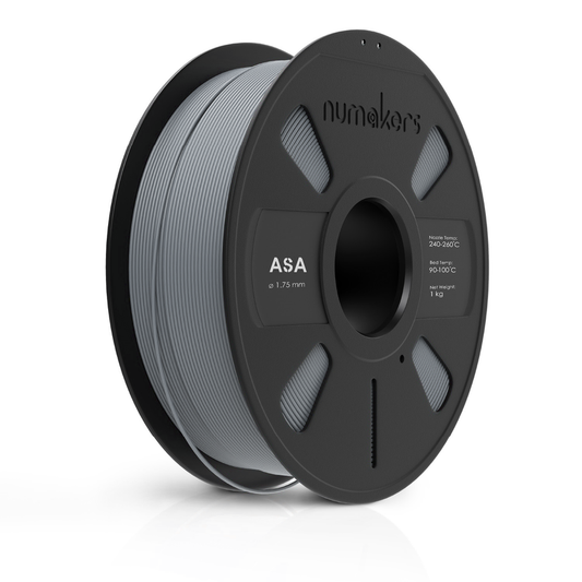 Numakers ASA Filament- Light Gray - 1.75 mm / 1 kg