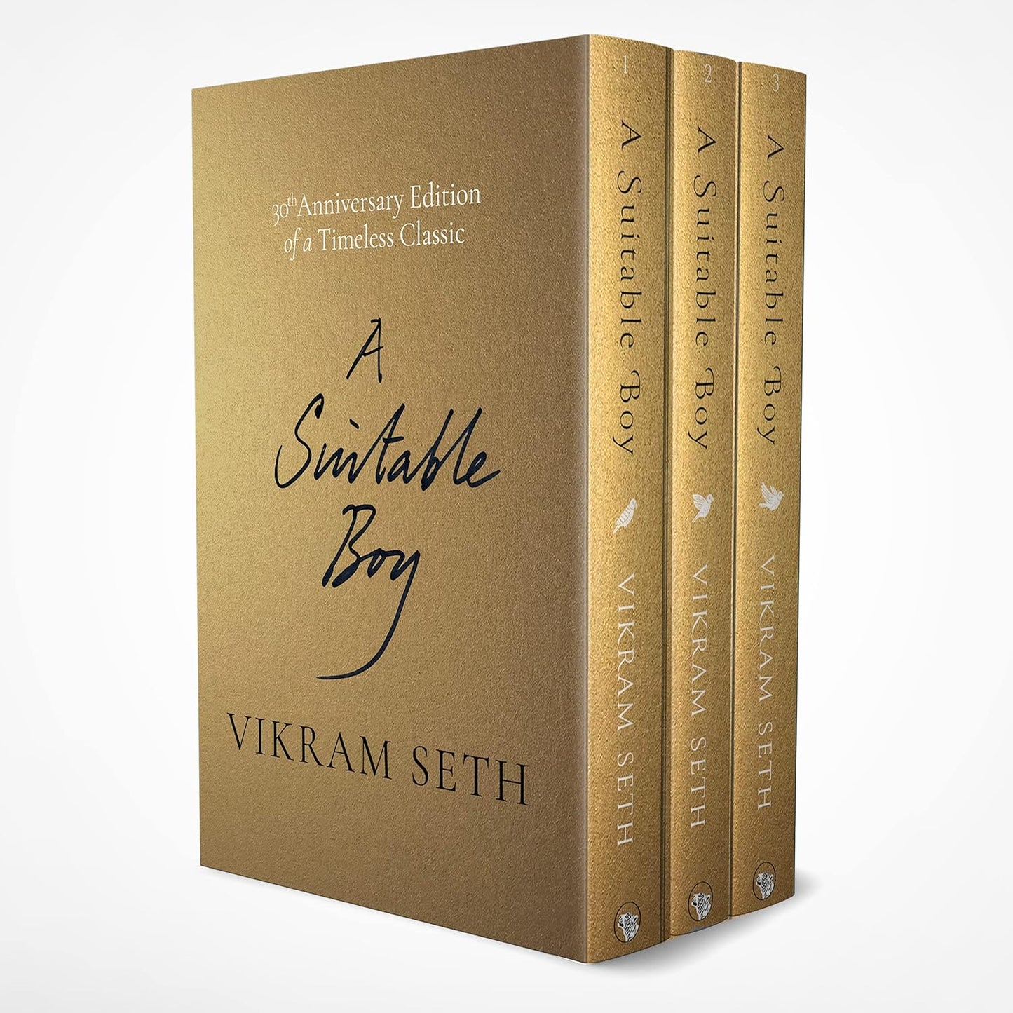 A SUITABLE BOY BY VIKRAM SETH : 3 VOLUMES BOX SET (PAPERBACK)