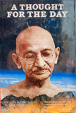 A THOUGHT FOR THE DAY BY M.K. GANDHI, TRANSLATED & EDITED BY ANAND T. HINGORANI [HARDCOVER] OLD BOOK