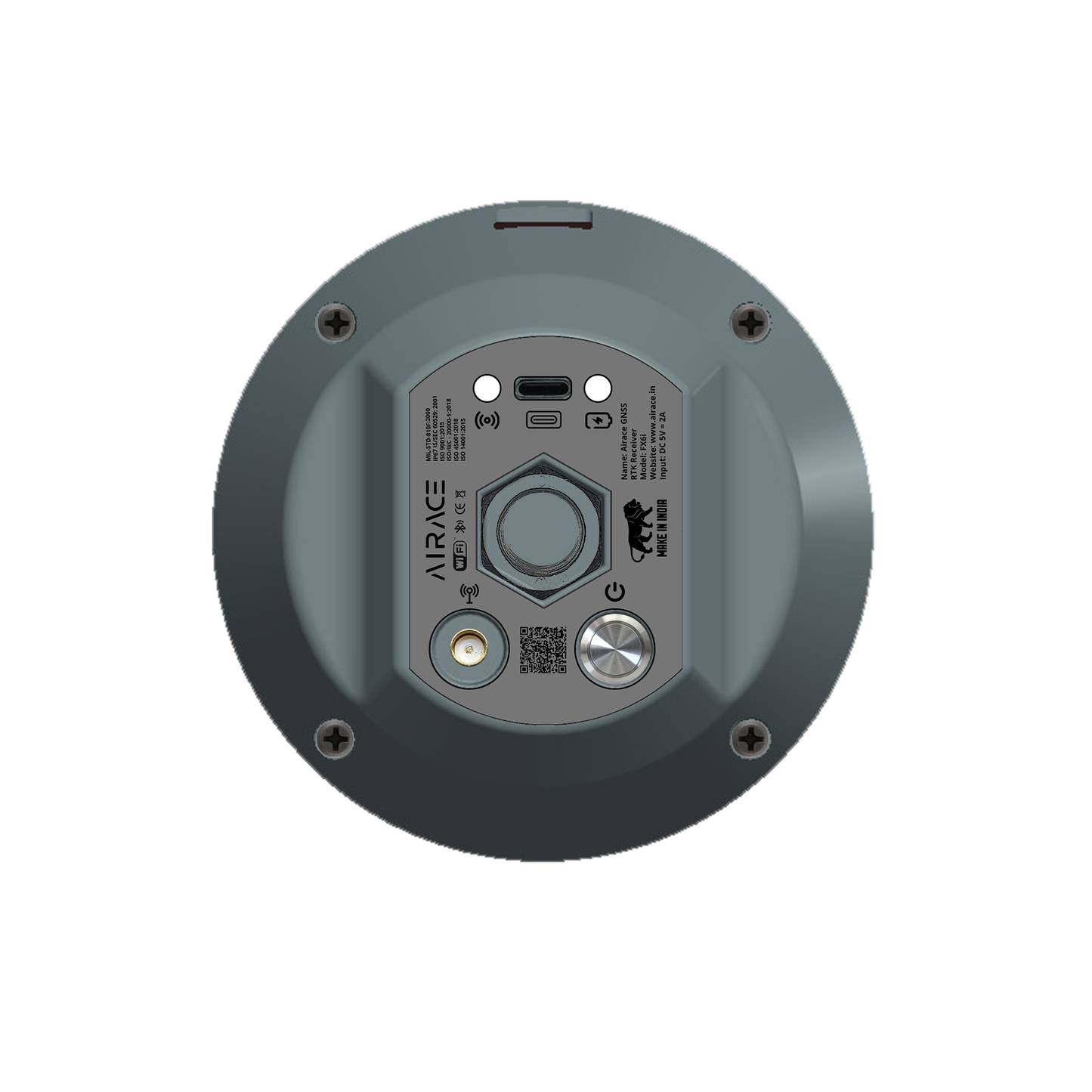 Airace FX6i—High-Precision GNSS RTK Receiver (Rover Only)