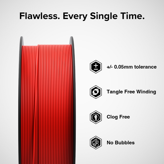 Numakers ASA Filament- Apple Red - 1.75 mm / 1 kg