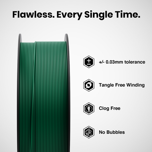 Numakers PLA+ Filament – Forest Green – 1.75 mm / 1 kg