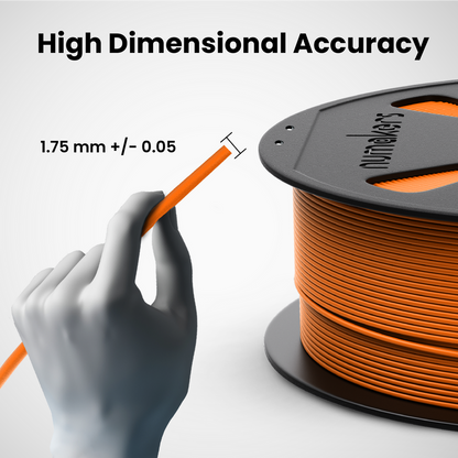 Numakers ASA Filament- Burnt Orange - 1.75 mm / 1 kg