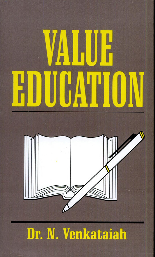 VALUE EDUCATION BY DR. N. VENKATAIAH (HARDCOVER) OLD BOOK