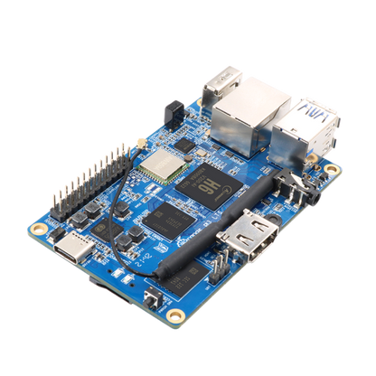 Orange Pi 3 LTS Single Board Computer – Allwinner H6, 2GB RAM, Wi-Fi, Bluetooth, Gigabit LAN