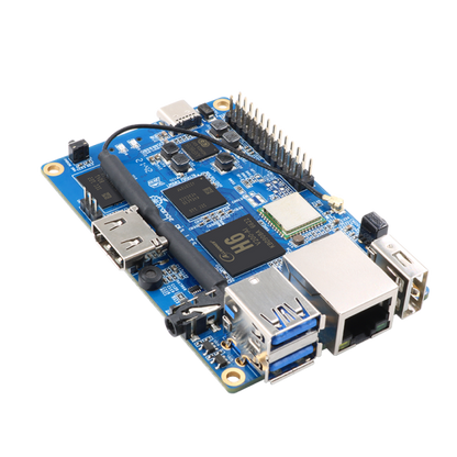 Orange Pi 3 LTS Single Board Computer – Allwinner H6, 2GB RAM, Wi-Fi, Bluetooth, Gigabit LAN