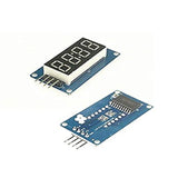 TM1637 4 Bits Digital Tube LED Display Module With Clock Display for Arduino