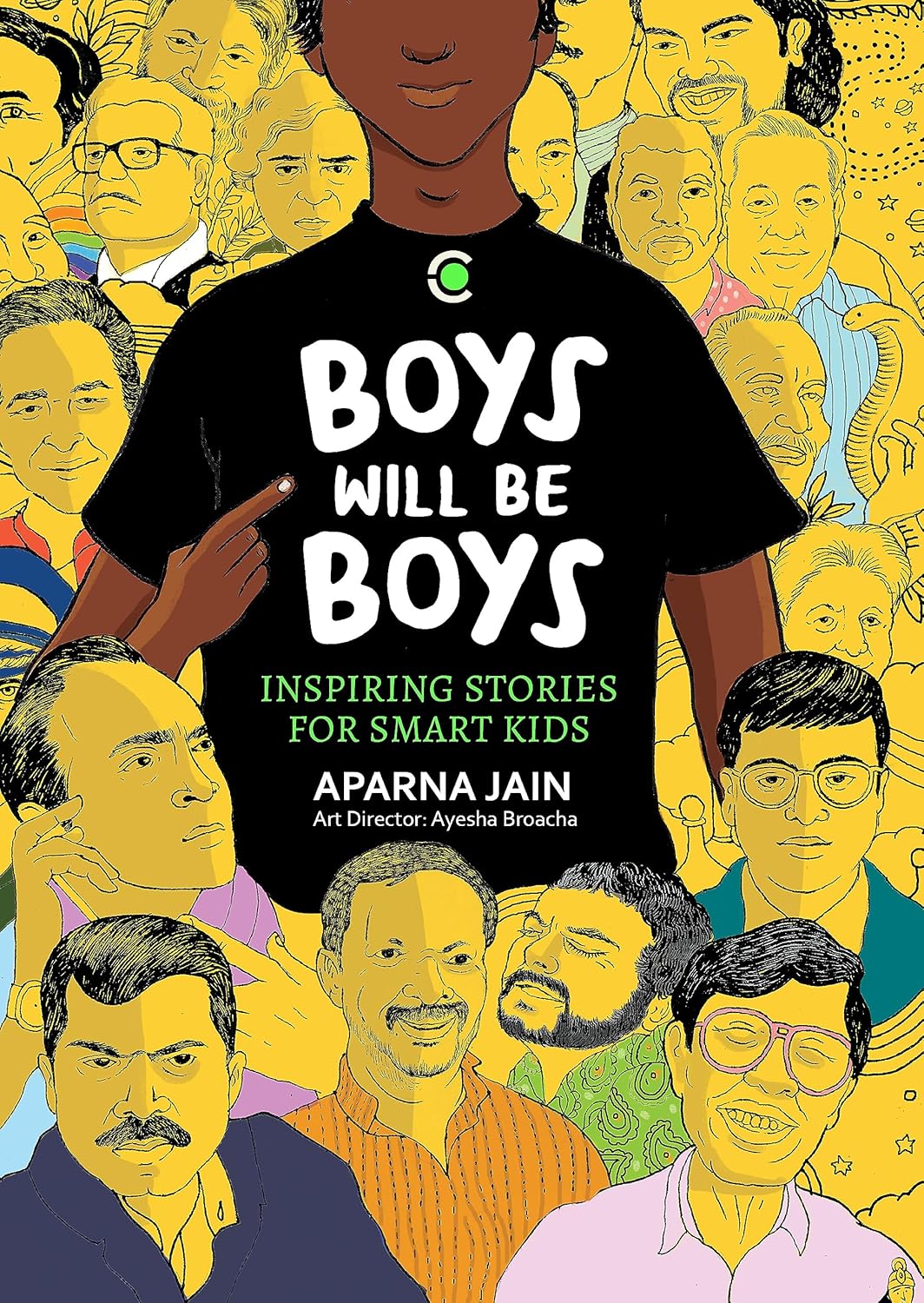 BOYS WILL BE BOYS : INSPIRING STORIES FOR SMART KIDS BY APARNA JAIN (HARDCOVER) OLD BOOK