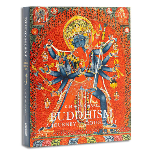 BUDDHISM : A JOURNEY THROUGH ART BY R.M. WOODWARD (HARDCOVER)