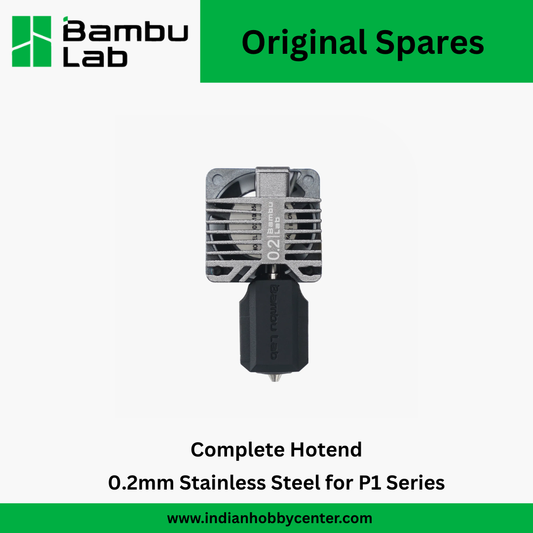 Bambu Lab Complete Hotend Assembly with Stainless Steel Nozzle -0.2mm P1P,P1S (FAH004-P)
