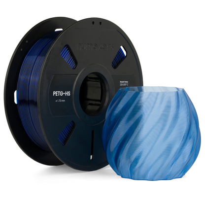 Numakers PETG Translucent Filament – Blue– 1.75 mm / 1 kg