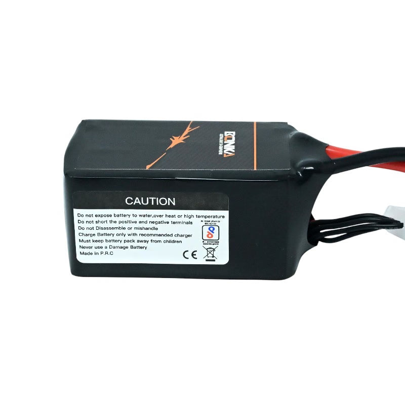 Bonka 14.8V 1500mAh 95C 4S Ultra light Si-Graphene LiPo Battery Pack