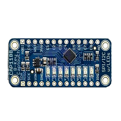 CAP1188 8 Key Capacitive Touch Sensor Breakout Module SPI I2C Captouch LED for Arduino