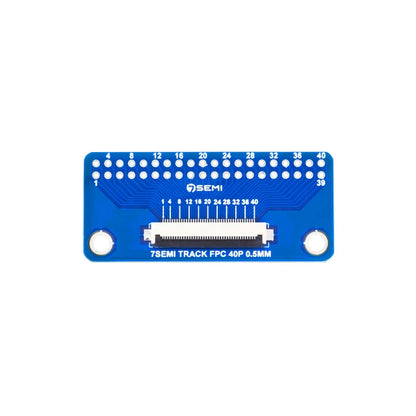 7Semi 40 Pin 0.5mm FFC FPC Connector Breakout Board