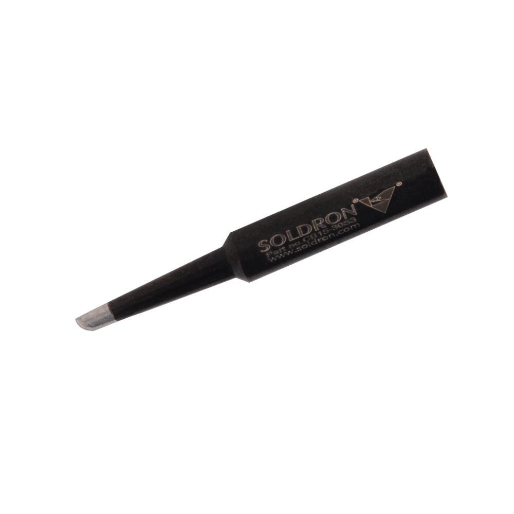 SOLDRON CB15-30S3 Black Ceramic Spade Soldering Bit (For 15-30W Iron)