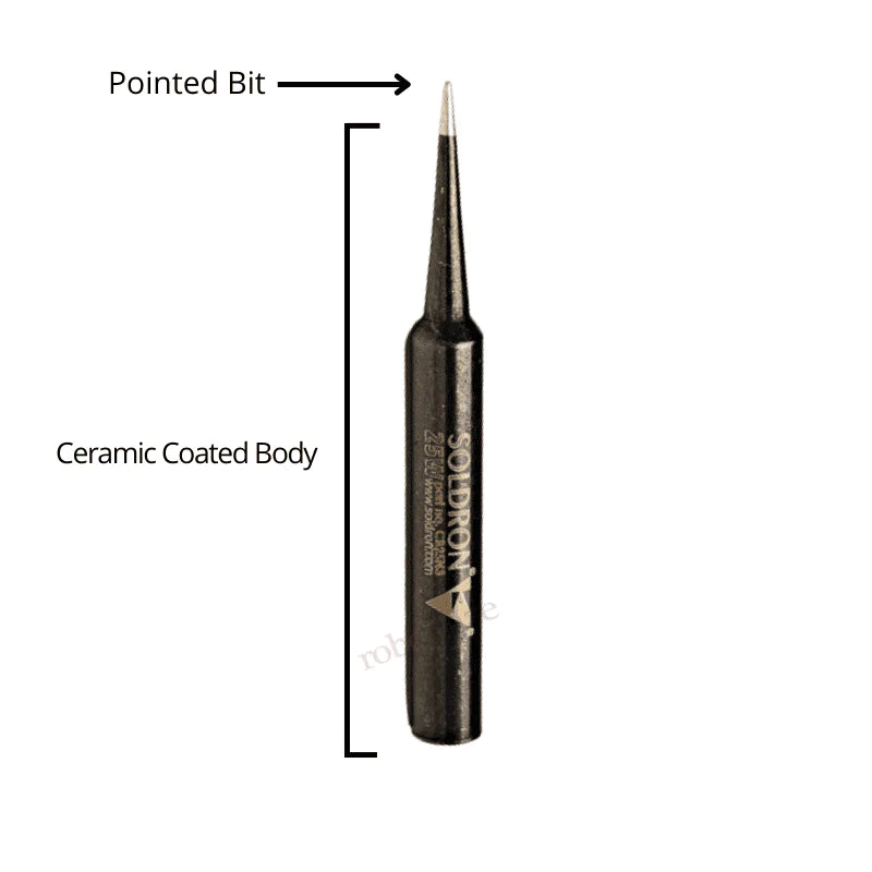 SOLDRON CB25N1 25W CERAMIC COATED NEEDLE DELUX LONG LIFE BIT FOR SOLDRON 25W SOLDERING IRON