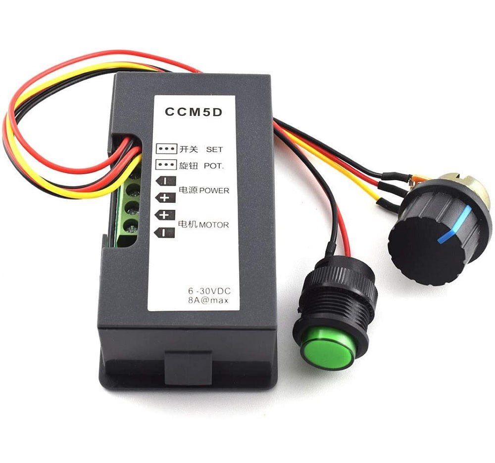 CCM5D Digital PWM DC Motor Speed Controller With Display & Switch