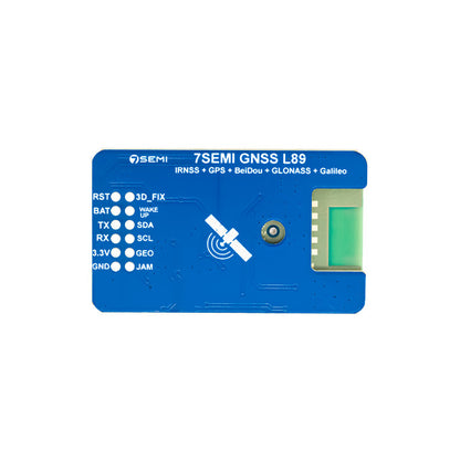 7Semi L89HA Breakout Multi-GNSS engines for GPS, IRNSS, GLONASS, BeiDou, Galileo and QZSS