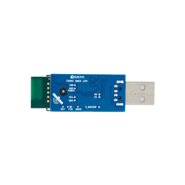 7Semi L89 USB Multi-GNSS engines for GPS, IRNSS, GLONASS, BeiDou, Galileo and QZSS