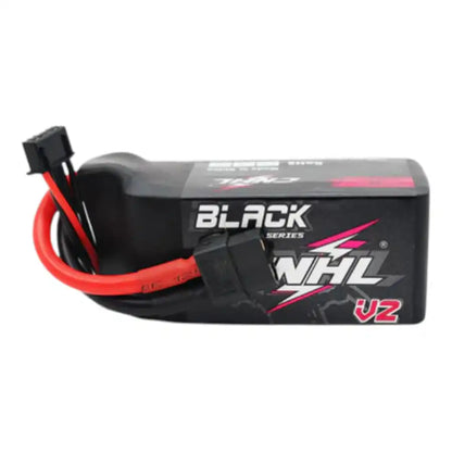 CNHL 1500mAh 14.8V 4S 130C 4S Lipo Battery with XT60 Plug Black Series V2