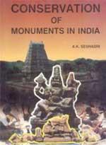 CONSERVATION OF MONUMENTS IN INDIA BY A.K. SESHADRI (HARDCOVER) OLD BOOK