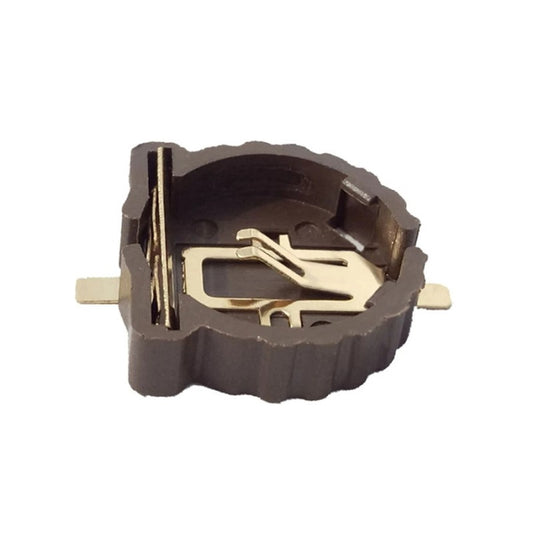 CR1220 Coin Cell Battery Holder with Golden Pins SMD