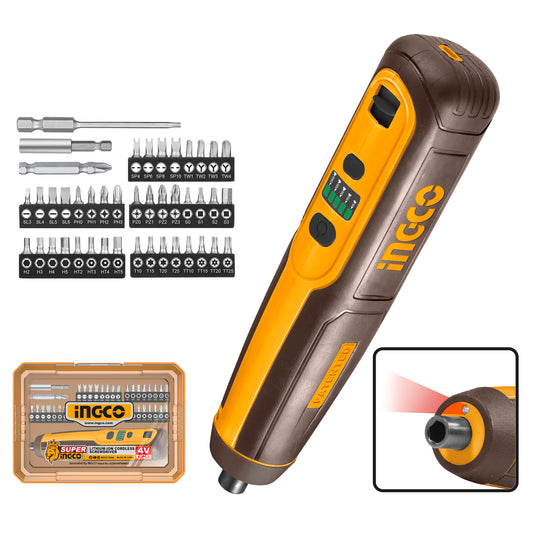 INGCO CSDLI04062 4V 5N.m Lithium-Ion Cordless Screwdriver