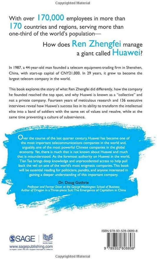 HUAWEI : LEADERSHIP, CULTURE, AND CONNECTIVITY BY TIAN TAO & WU CHUNBO (HARDCOVER)