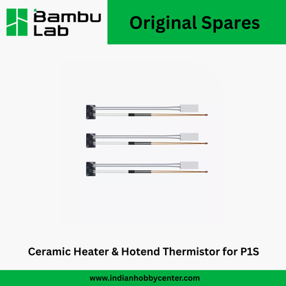 Bambu Lab Ceramic Heater & Hotend Thermistor for P1P,P1S (FAH001-CT)