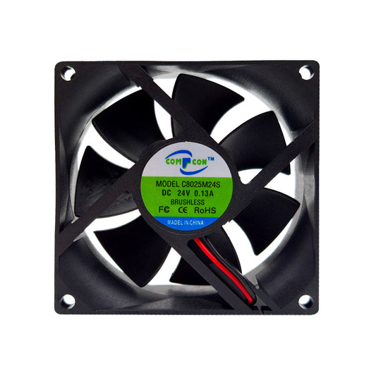Compcon 8025 12V DC Brushless Cooling Fan (80x80x25mm)