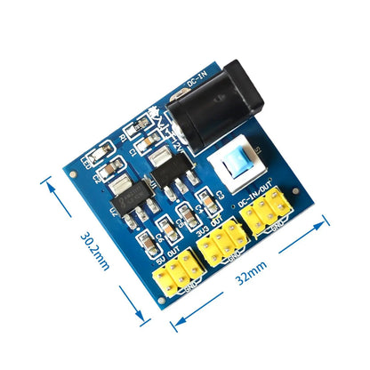 DC 12v to 3.3v, 5v & 12v Power Supply Module