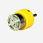 5 RPM Center Shaft DC 12V Gear Motor