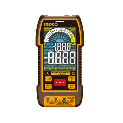 INGCO DM110004 1000V 9999 Count Digital Multimeter