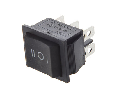 KCD4 T85 16A 250V DPDT Rocker Switch 6 Pin ON-OFF-ON