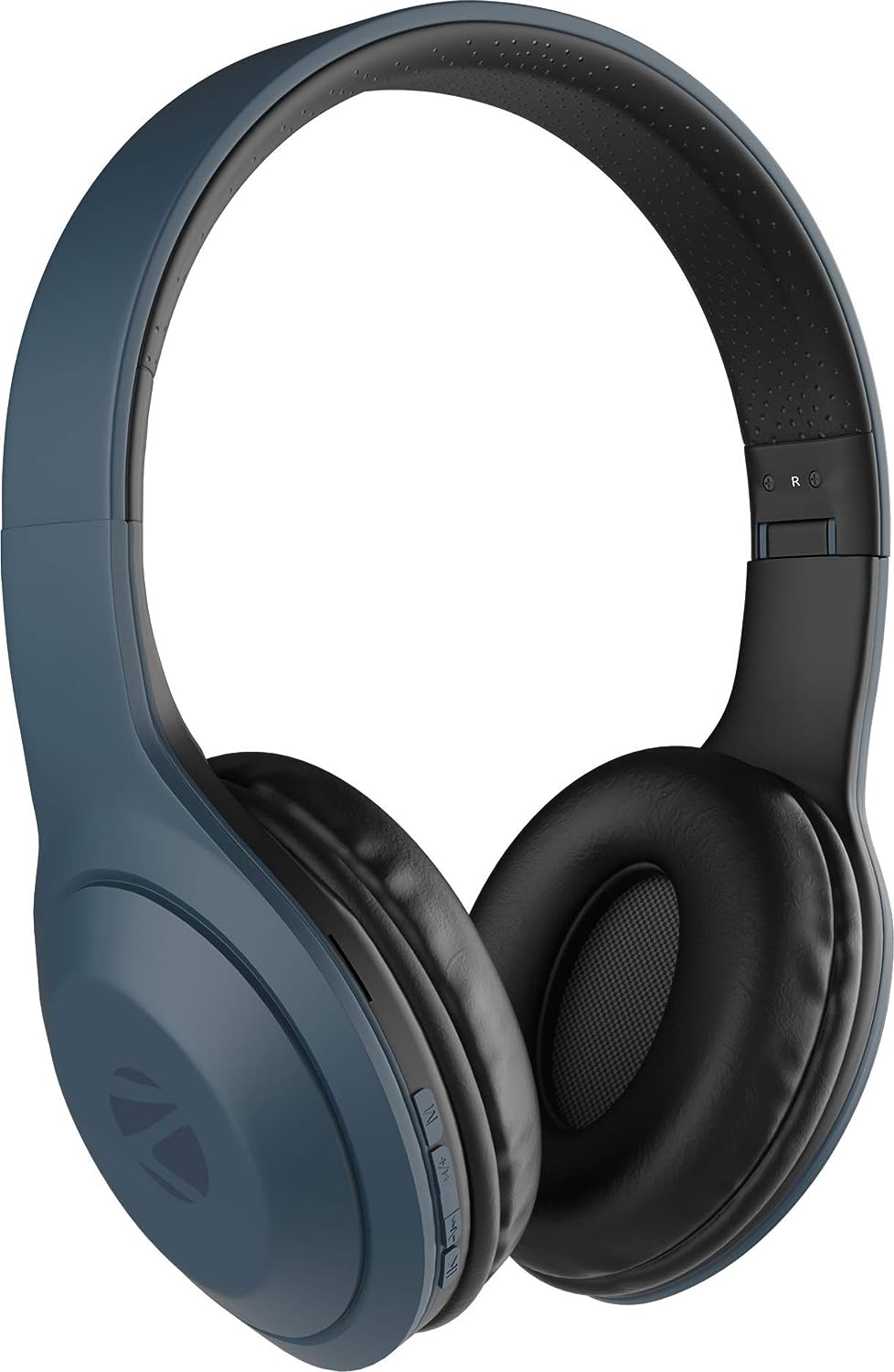 ZEBRONICS Zeb Duke 101 (Blue) Wireless Headphone with Mic, Supporting Bluetooth 5.0, AUX Input Wired Mode, mSD Card Slot, Dual Pairing, On Ear & FM,12 hrs Play Back time, Media/Call Controls