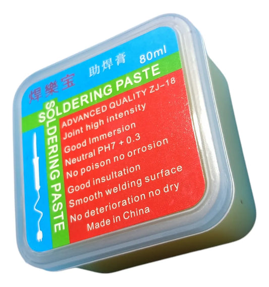 Advanced Quality ZJ-18 80ml Tin Soldering Flux Paste for Phone PC Circuit