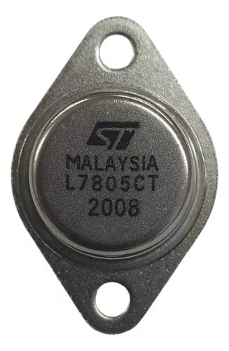 ST Malaysia 7805 / 7805CT Metal Voltage Regulator TO-3 (Pack of 1)